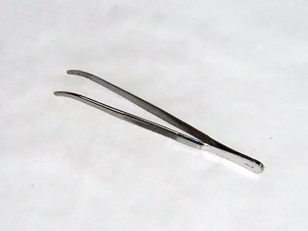 Pinza Dissezione curba, S/G, 11.5 cm - Holtex