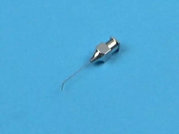 Cannula per iniezione Rycroft, aria, angolato, 0,3 mm - Holtex