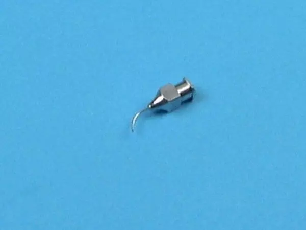 Cannula per via lacrimale Galezowski, curva, dia. 0,6 mm - Holtex