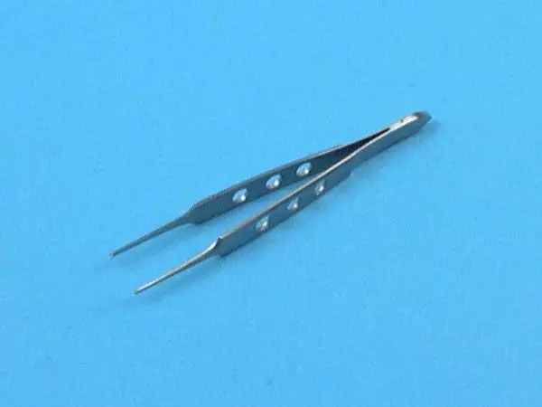 Pinza Dissezione di Bishop-Hartmann, 8 cm, diritta, A/G - Holtex