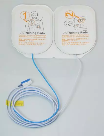 Coppia di elettrodi per defibrillatore di formazione Colson I PAD 1200