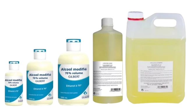 Alcool modificato 70% Laboratoires Gilbert (etilico)