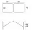 Lettino da massaggio con tensori altezza variabile Ecopostural C3311