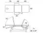 Lettino da massaggio idraulico Ecopostural C3756M46