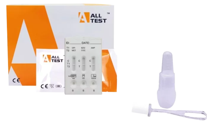 Test salivare a 5 droghe (confezione da 25)