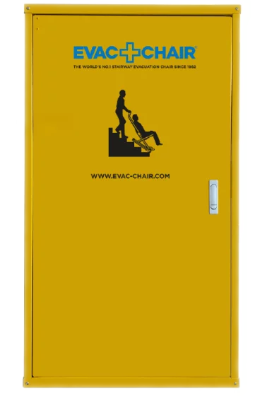 Armadio metallico sicuro per le sedie da evacuazione Evac+Chair