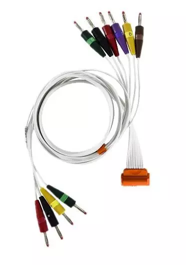 Cavo paziente per ECG Cardioline HD+ (con spina da 4 mm, pressione o pinza) 