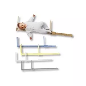 Stadiometro neonati in legno bianco Comed