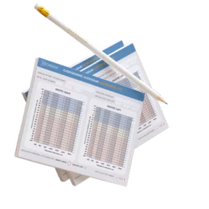 Quaderno per audiogrammi - 100 pagine