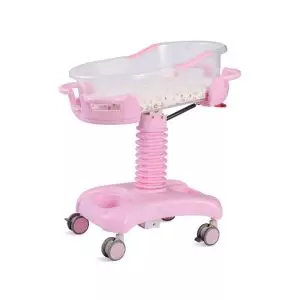 Culla pediatrica con rotelle