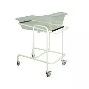 Culla pediatrica con carrello