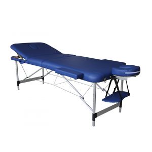 Lettino da massaggio pieghevole Mediprem Eco Pro Alu Azzurro