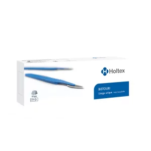 Bisturi monouso Holtex, scatola di 10, n°11 - Holtex