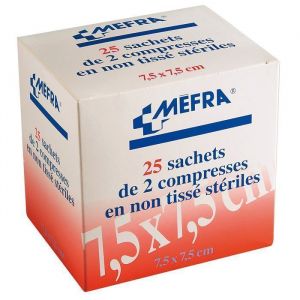 Compresse sterili non tessute 3M Mefra - 1 confezione