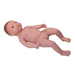 Manichino neonato senza cordone ombelicale