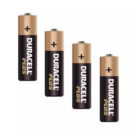 Pile Duracell Plus Power LR06, confezione da 4