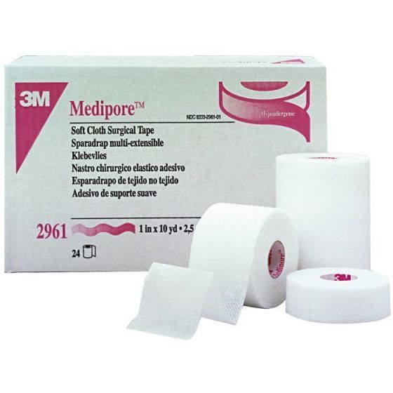 Sparadrappo ipoallergenico multi-estensibile non tessuto 3M Medipore 2 unità