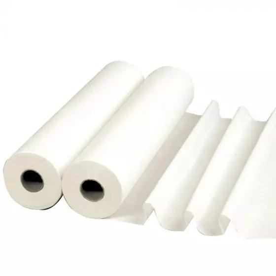 Lenzuolini d'esame plastificati 6 rotoli 50 x 38 cm DRP-03 LCH