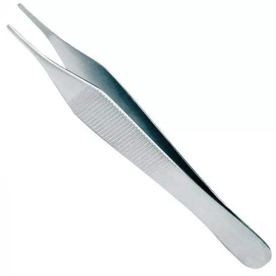 Pinza di dissezione Adson senza dentini ultra fine 80 mm MTS-05702 LCH