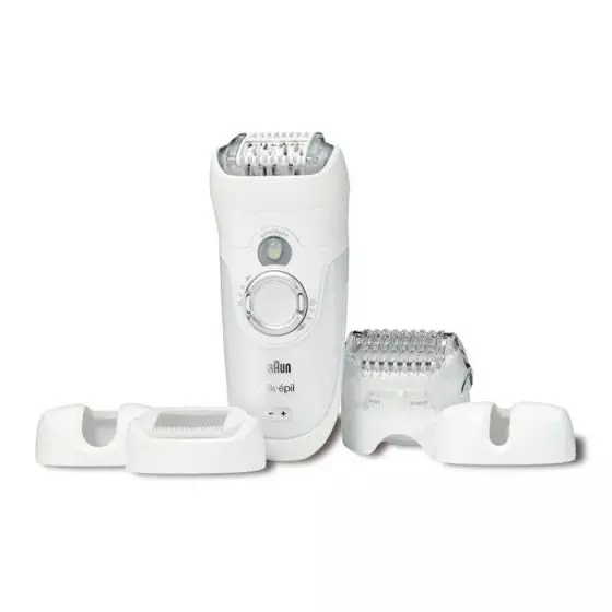 Depilatore BRAUN Silk-épil Legs Body, Face Wet and Dry 7681