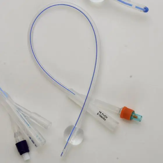 Sonde urinarie di Foley diritte CH 20 silicone scatola di 10