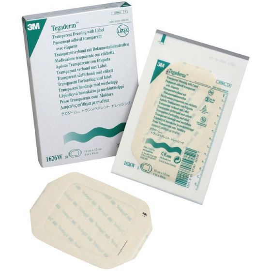 Cerotti trasparenti 3 M Tegaderm Film 6cm x 7cm