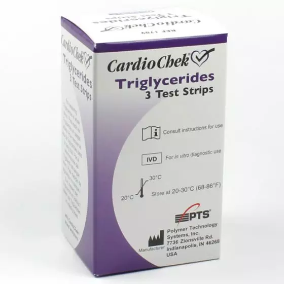 Strisce Trigliceride Cardiocheck scatola di 25 