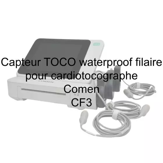 Sensore TOCO impermeabile con cavo per cardiotocografo Comen CF3
