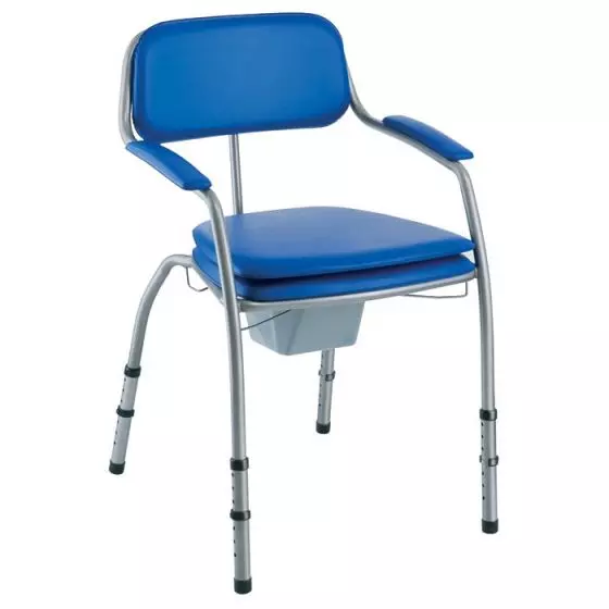 Sedia da bagno regolabile Invacare Omega H450LA Blu