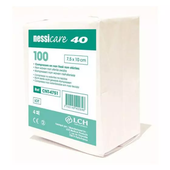 Compresse non tessute non sterili 40 gr Nessicare LCH