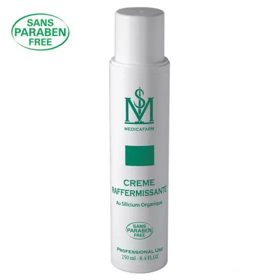 Crema di massaggio rassodante al silicio organico flacone 250 mL Medicafarm 