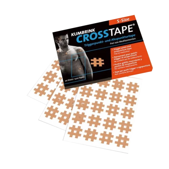 Cerotti adesivi per agopuntura Crosstape (confezione da 20 fogli)