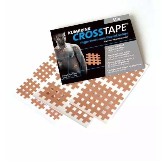 Cerotti adesivi per agopuntura Crosstape (assortiti - 6 fogli)
