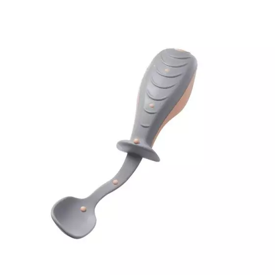 Cucchiaio ergonomico morbido Holtex arancione