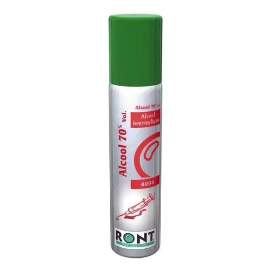 Alcool isopropilico 70° spray 110 ml Ront