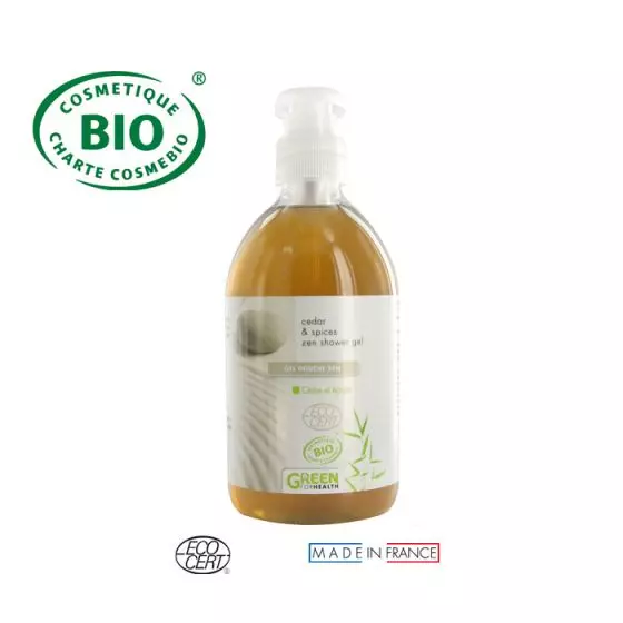 Gel doccia ZEN Bio 500 ml Cedro e Spezie Green for Health