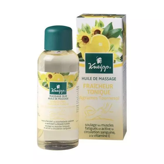 Olio da massaggio Agrumi Girasole 100 ml - Kneipp