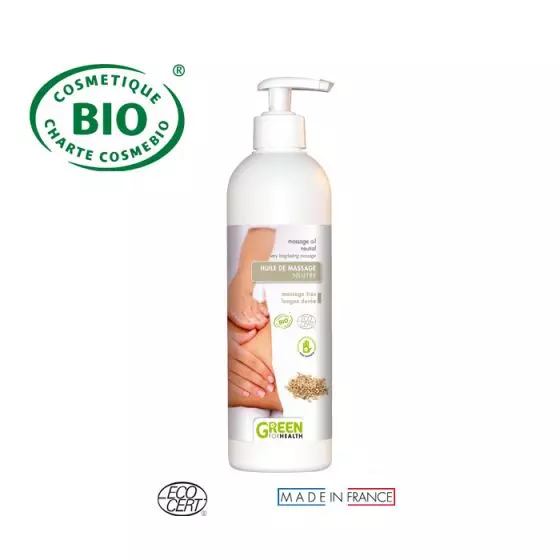 Olio da massaggio Neutro Bio 500 ml Green For Health