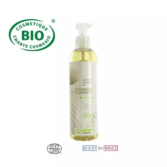 Olio da massaggio ZEN venotonico bio  250 ml Green for Health