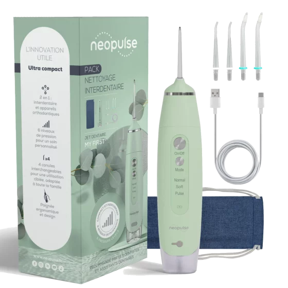 Idropulsore dentale versatile e adatto a tutta la famiglia Neopulse My First