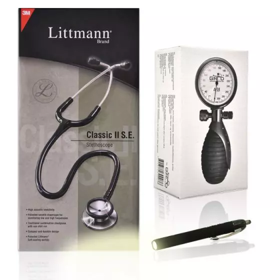Kit diagnostico per studenti Girodmedical Littmann Blu Marino