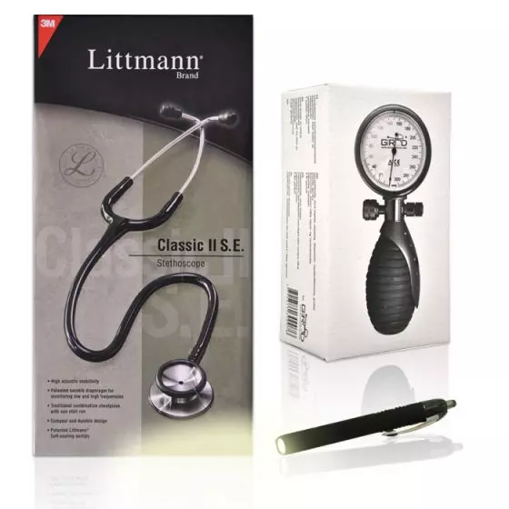 Kit diagnostico per studenti Girodmedical Littmann Grigio