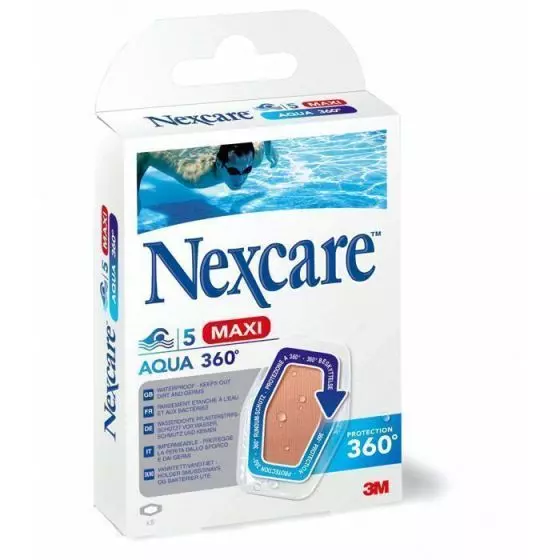 Cerotti Nexcare™ Aqua 360° - Scatola di 5