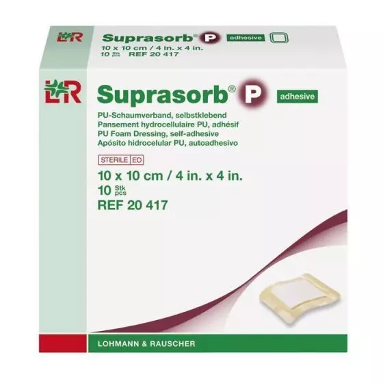 Cerotti idro-cellulari Suprasorb P Lohmann Rauscher scatola di 10