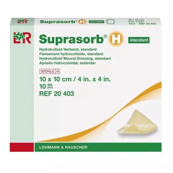 Cerotti idrocolloide standard Suprasorb H Lohmann Rauscher 