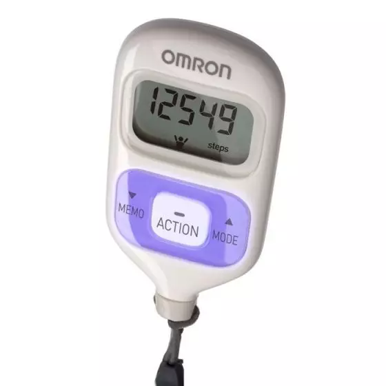 Podometro Omron HJ 203E viola