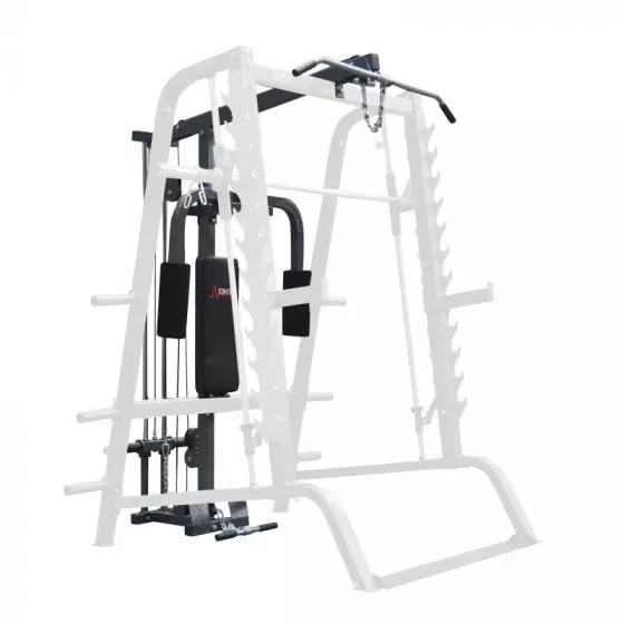 Stazione fitness Pulley alto/basso e Butterfly (Compatibile con Smith Machine Crossfit)