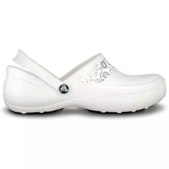 Scarpe da lavoro Crocs™ Mercy Work Bianco/Argente