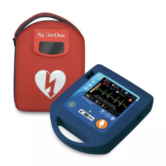 Defibrillatore Saver One Professionnel, da 50 a 200 joule (versione standard)