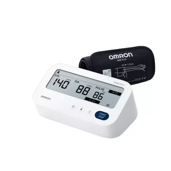 Misuratore di pressione elettronico da braccio Omron M3 Comfort AFib - HEM-7196-FLE